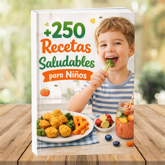 +250 Recetas saludables para Niños